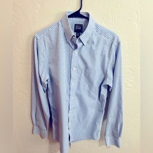JoS A Bank Traveler Slim Fit Button Down Shirt